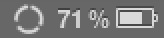 Statusbar-Kreis
