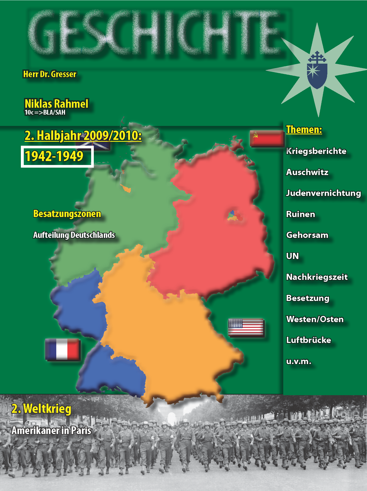 Geschichtsheft Cover