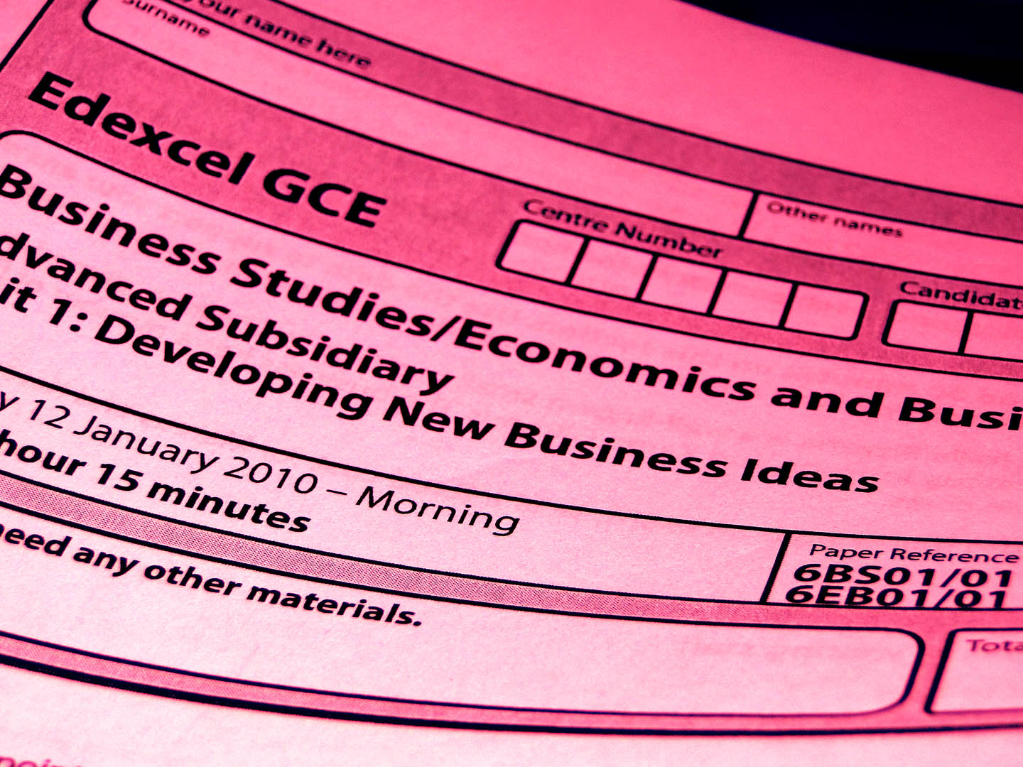 Das Cover vom diesjährigen Business-Januar-Examen